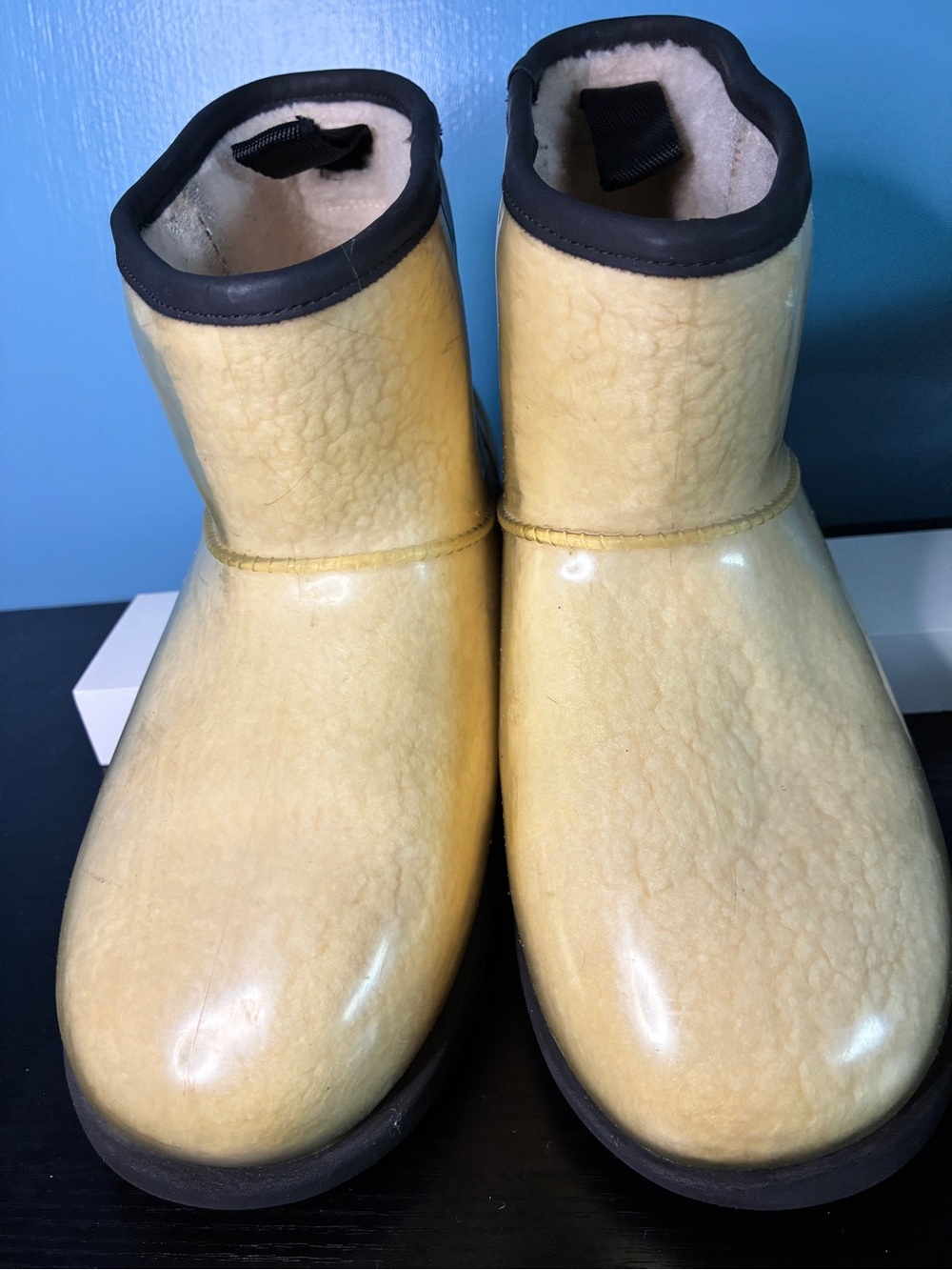 UGG Classic Translucent Waterproof Shearling Ankle Boots